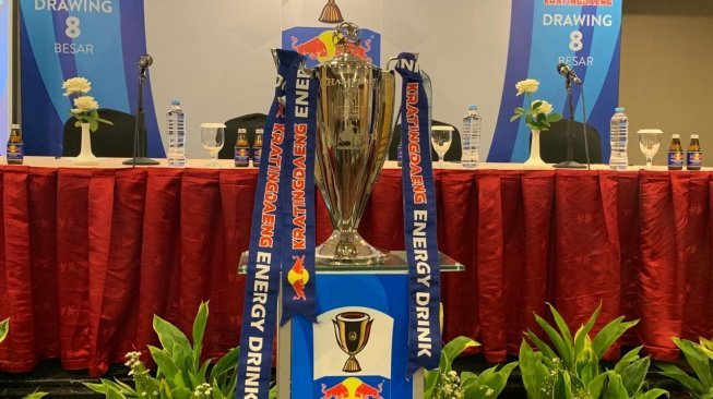 Trofi Piala Indonesia 2018 (Suara.com / Adie Prasetyo)
