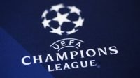 Logo Liga Champions. [Marco BERTORELLO / AFP]