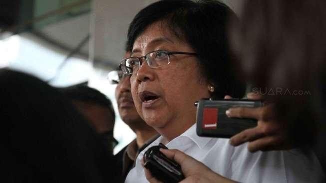Menteri Kehutanan dan Lingkungan Hidup, Siti Nurbaya Bakar [suara.com/Oke Atmaja]
