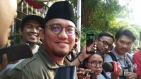 Koordinator Juru Bicara BPN Prabowo - Sandiaga, Dahnil Anzar Simanjuntak. (Suara.com/Ria Rizki)