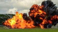 Ilustrasi ledakan bom. (Shutterstock)