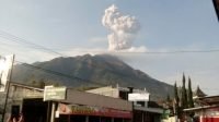 Awan panas letusan Gunung Merapi.(Dok BPPTKG dari Selo Boyolali)