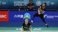 Pasangan ganda campuran Tontowi Ahmad/Winny Oktavina Kandow menjadi salah satu wakil Indonesia yang tampil di hari pertama Hong Kong Open 2019 hari ini, Selasa (12/11). [Humas PBSI]
