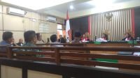Sidang lanjutan terdakwa suap RAPBD Provinsi Jambi di Pengadilan Negeri Jambi. Foto: Yogi/Jambiseru.com