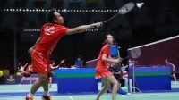 Pasangan ganda campuran Indonesia, Hafiz Faizal/Gloria Emanuelle Widjaja, melaju ke perempat final Thailand Masters 2020 usai menekuk Ronan Labar/Anne Tran (Prancis) di babak kedua, Kamis (23/1). [Humas PBSI]