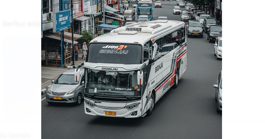 Ilustrasi jadwal bus Siginjai Jambi. Foto : AI/Jambiseru