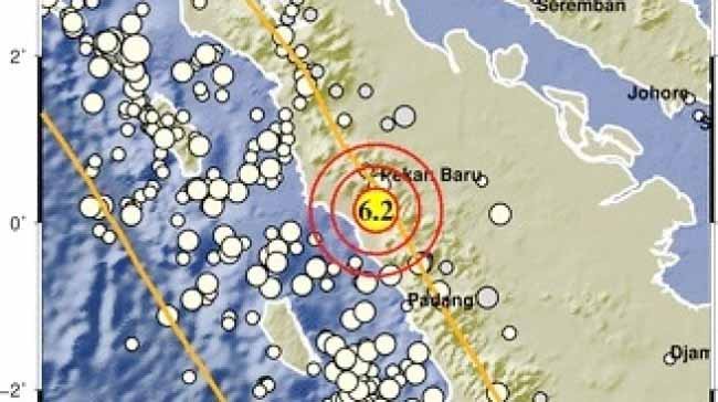 Gempa Sumbar Juga Terasa Hingga Malaysia