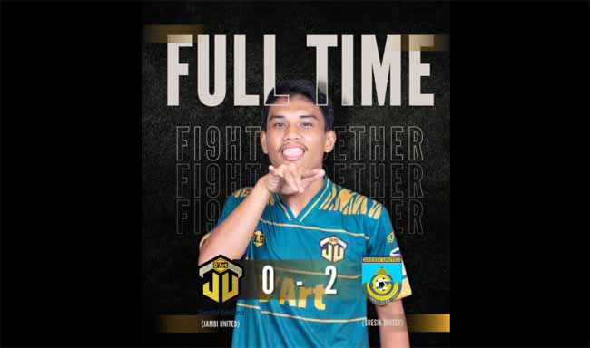 Hasil Jambi United vs Gresik United