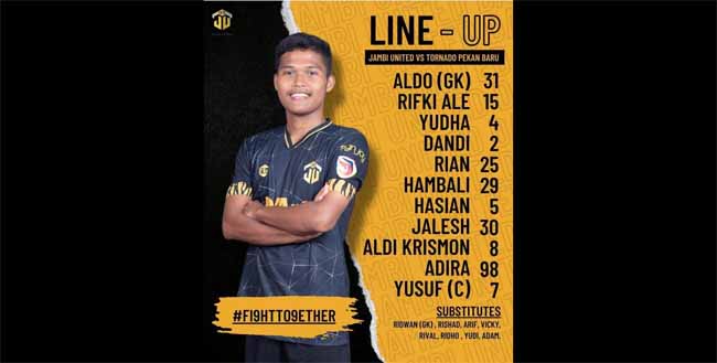 Jambi United Lolos ke 32 Besar