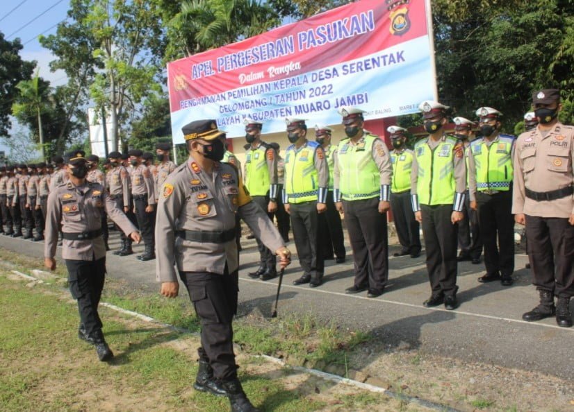 409 Personel Amankan Pilkades di Muaro Jambi