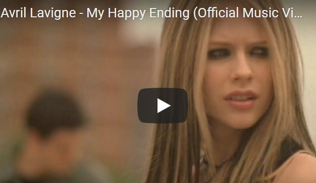 Lirik Lagu My Happy Ending - Avril Lavigne