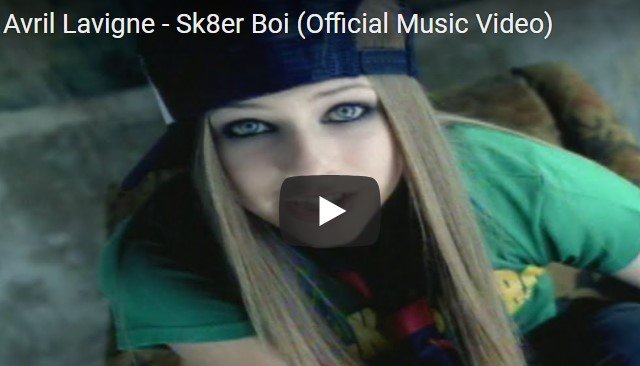 Lirik Lagu Sk8er Boi - Avril Lavigne