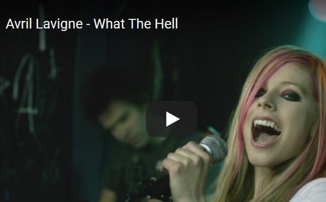 Lirik Lagu What the Hell - Avril Lavigne