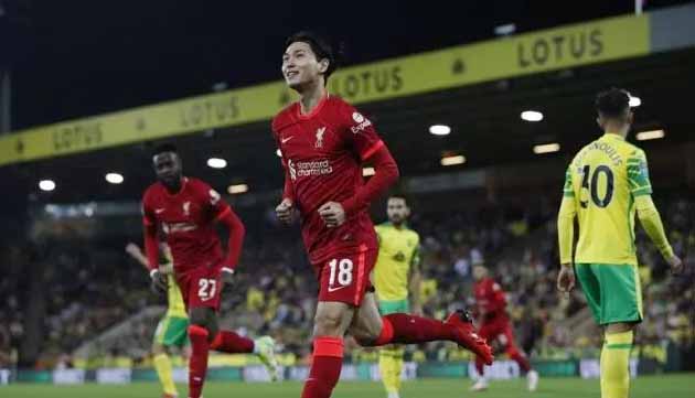 Minamino Cetak Dua Gol Minamino Cetak Dua Gol