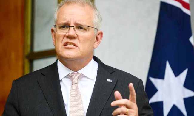 Scott Morrison Australia Kucurkan Dana Bantu Ukraina