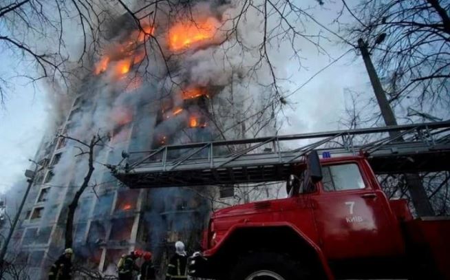 pasca-rusia-gempur-kiev-ukraina Kota Kiev Ukraina usai digempur Rusia