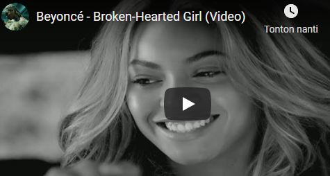 Lirik Lagu Broken‐Hearted Girl - Beyonce