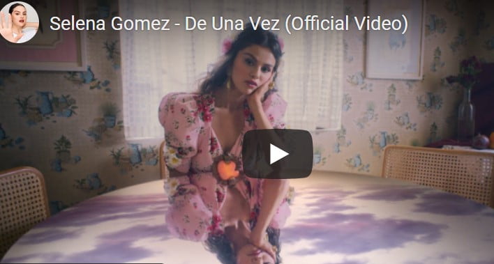 Lirik Lagu De Una Vez - Selena Gomez