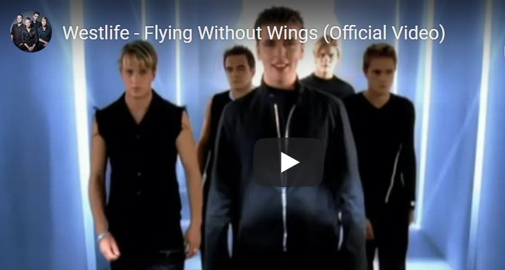 Lirik Lagu Flying Without Wings - Westlife