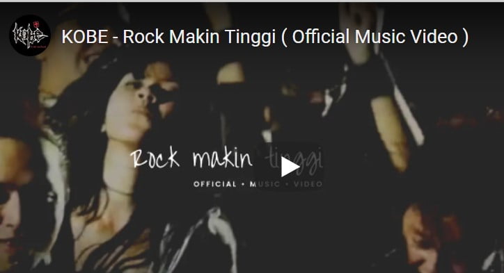 Lirik Lagu Rock Makin Tinggi - Kobe