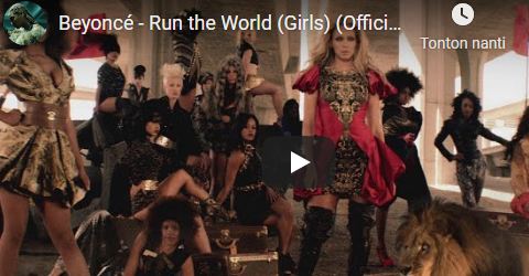 Lirik Lagu Run the World (Girls) - Beyonce