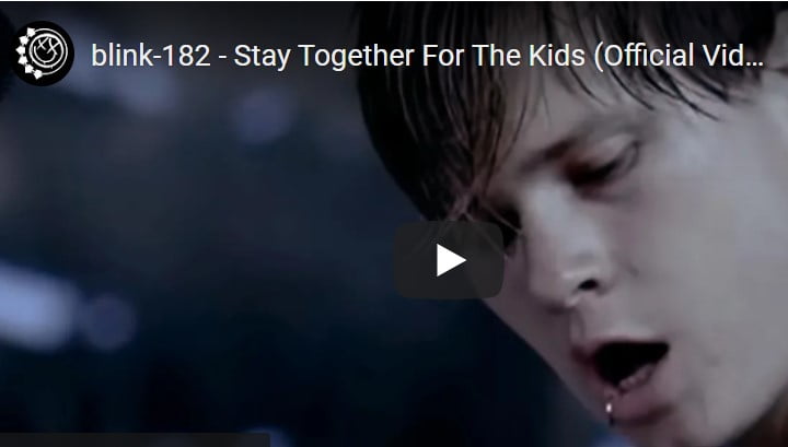 Lirik Lagu Stay Together for the Kids - Blink-182