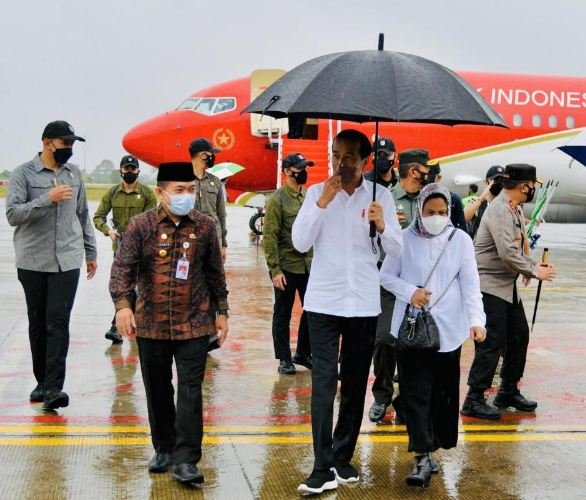 Gubernur Al Haris Dampangi Kunker Jokowi