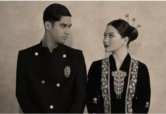 Pemotretan Al Ghazali dan Alyssa Daguise Pakai Baju Adat