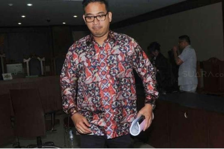 Terdakwa Ajun Komisaris Besar Polisi (AKBP) Brotoseno