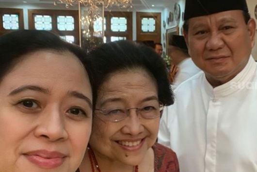 Puan - Megawati dan Prabowo