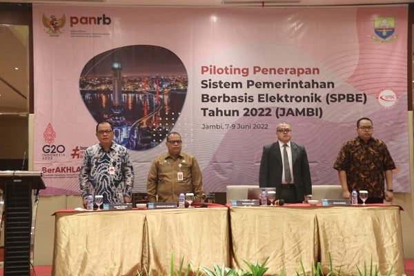 Kominfo Provinsi Jambi Gelar Pendampingan Teknis SPBE