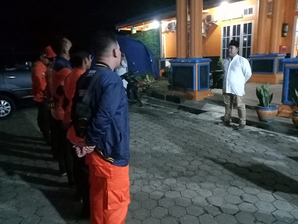 Apel sebelum pencarian korban tenggelam Apel sebelum pencarian korban tenggelam