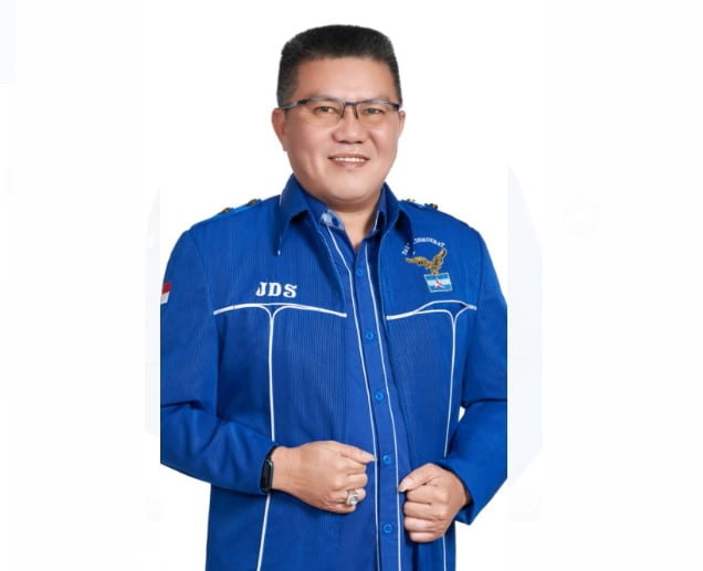 Ketua DPC Demokrat Kabupaten Tanjabbar, Jamal Darmawan Sie Ketua DPC Demokrat Kabupaten Tanjabbar, Jamal Darmawan Sie