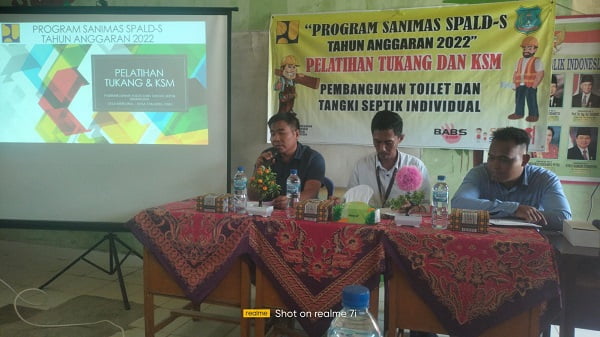 desa merlung Pemdes Merlung Melaksanakan Pelatihan Tukang dan KSM Melalui Program SANIMAS TA 2022