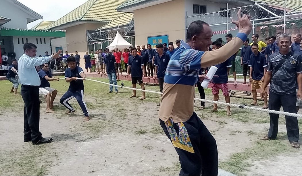 Meriahnya HUT RI di Lapas Kelas II B Tanjabbar