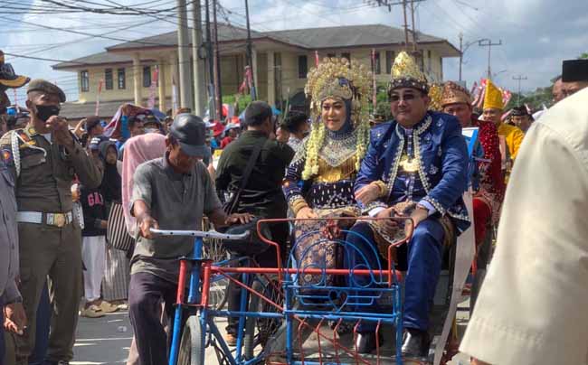 Pawai Budaya HUT RI ke 77