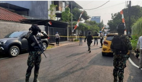 Penjagaan ketat di rumah Ferdy Sambo