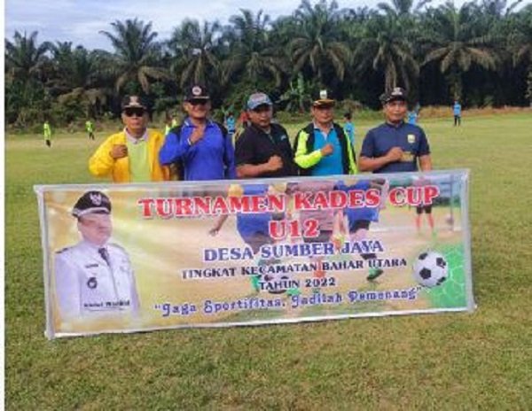 Piala Kades Sumber Jaya Cup U12 Sepak Bola Dimulai
