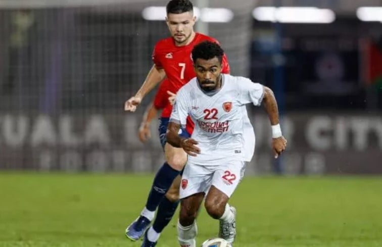 Suasana laga final Piala AFC 2022 zona ASEAN antara Kuala Lumpur City FC vs PSM Makassar di KLFA Stadium