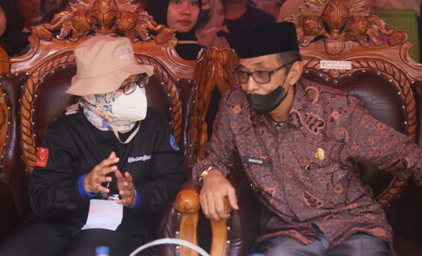 Wakil Bupati Batanghari, H Bakhtiar.