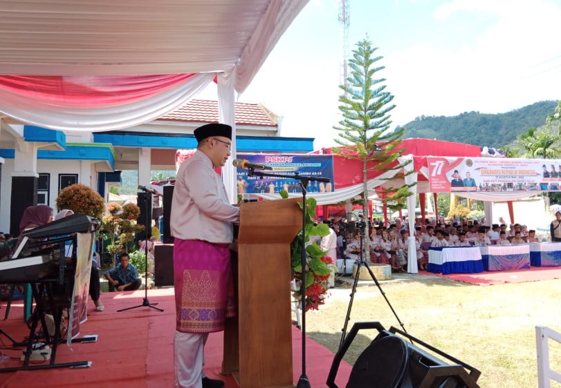 Wakil Ketua DPRD Merangin, Ahmad Kausari hadiri peringatan Hari Ulang Tahun (HUT) Kecamatan Pangkalan Jambu ke -15.