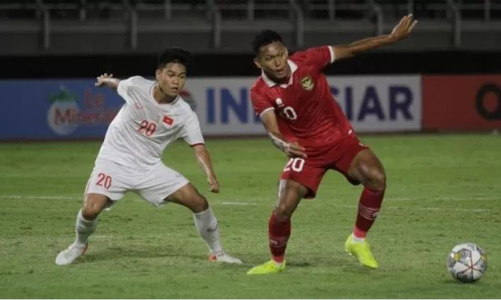 Laga Timnas Indonesia u-20 kontra Vietnam u-20