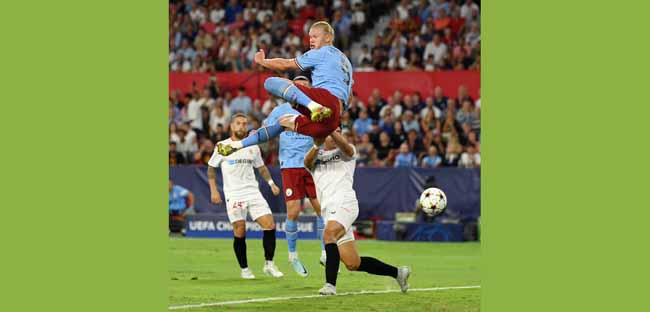 Manchester City Lumat Sevilla