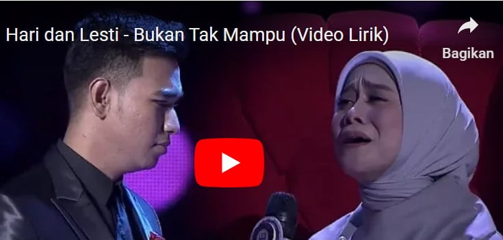 Duet Hari Jambi Bersama Lesty. (Youtube) Duet Hari Jambi Bersama Lesty. (Youtube)