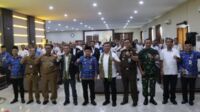 Gubernur Jambi, Al Haris saat menghadiri Rapat Kerja Provinsi (Rakerprov) KONI Provinsi Jambi.