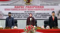 Pimpin Rapat Paripurna DPRD Anita Yasmin