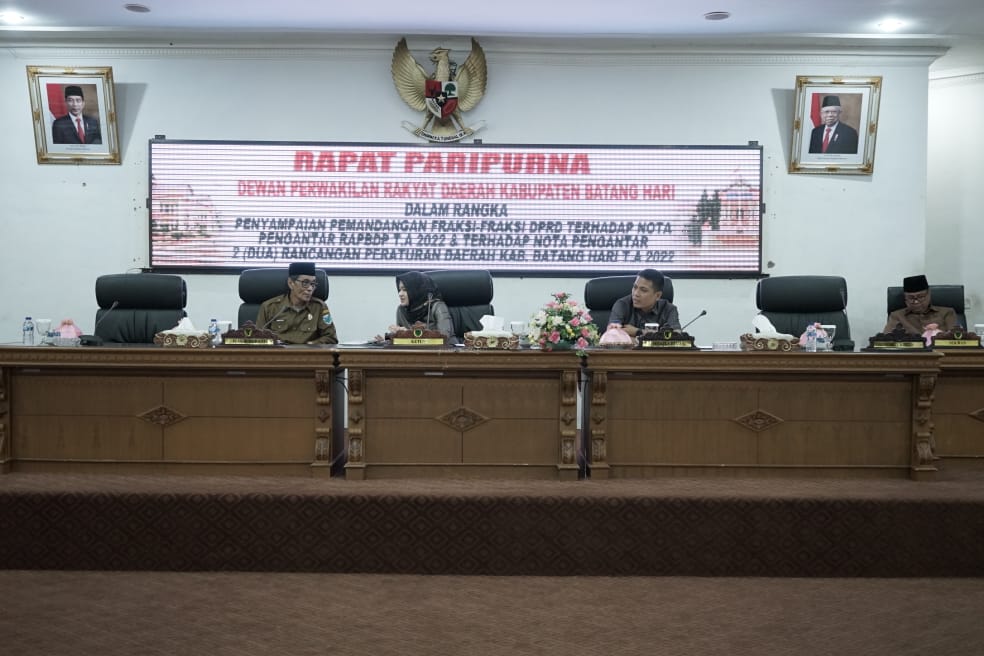 Paripurna DPRD Tahun 2022