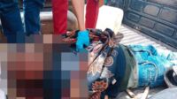 Korban saat dievakuasi. (Merangin.jambiseru.com)
