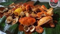Olahan Seafood di RC Kuliner Merangin