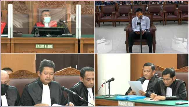 Sidang Pertama Bharada E Sidang Pertama Bharada E